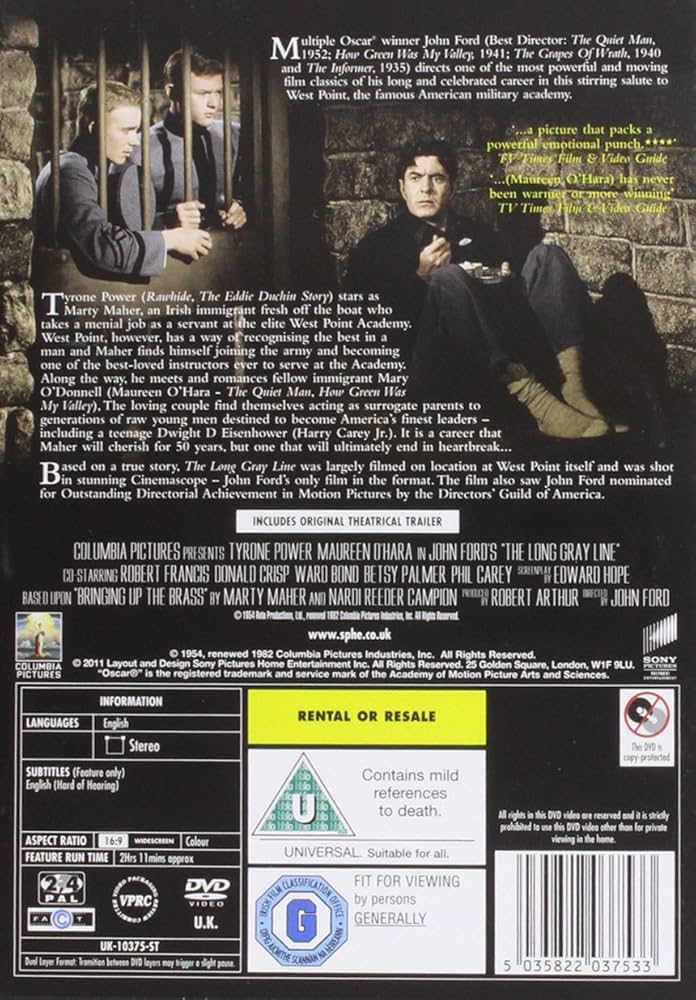 Amazon.co.jp: The Long Gray Line [DVD] [Import] : DVD